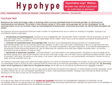 Tablet Screenshot of hypohype.nl
